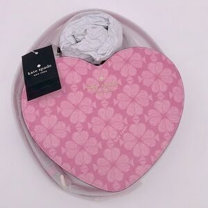Kate Spade Love Shack Spade Flower Heart Crossbody Parisian Rose